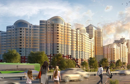 ремонт в жилом комплексе Мегаполис